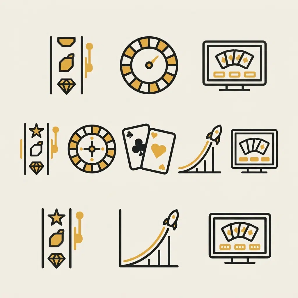 Spielkategorien im Online Casino ohne deutsche Lizenz